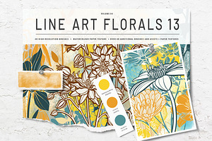 Floral Procreate Brushes 13