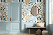 Wallpaper Wainscotting Mockup PSD, a Household Mockup by 1001 mockups (Thumbnail 6 of 9)