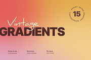 Vintage Retro Gradient Backgrounds, a Texture Graphic by SL Studio (Thumbnail 1 of 8)