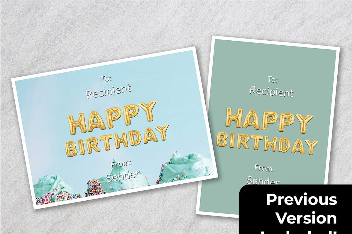 Gold Foil Number Balloon Pack, an Object Graphic by Bold Leap Creative (Photo 6 of 6)
