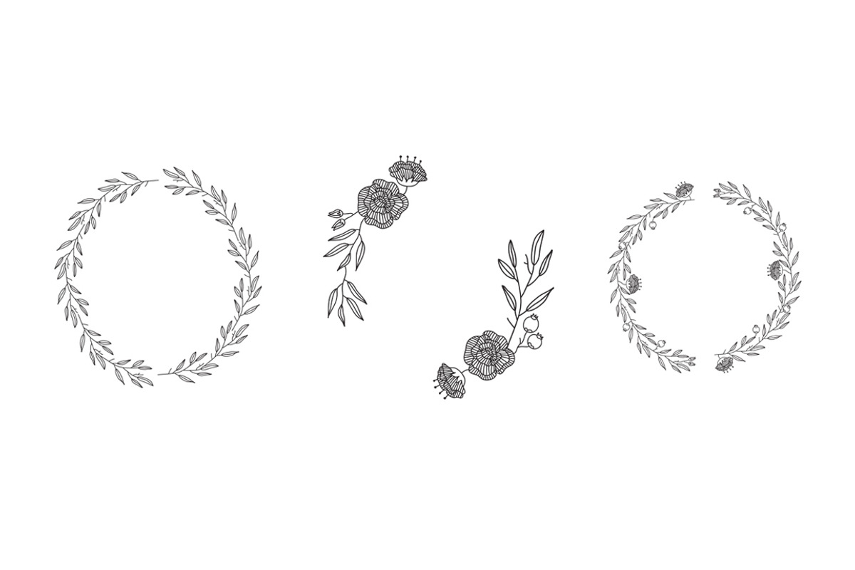 Line Floral Element, an Object Graphic by byherline (Photo 4 of 4)