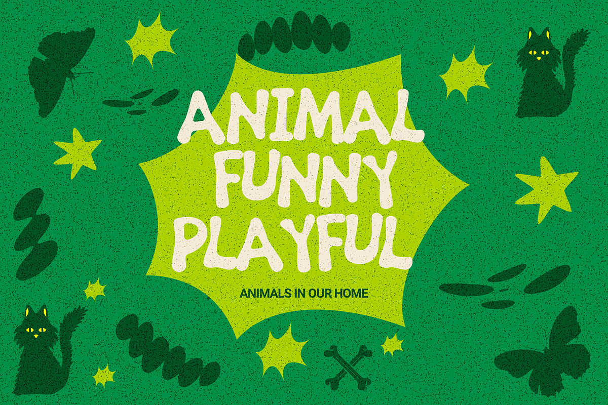 Chunky Sprout - Playful Handwritten, a Handwritten Font by Imoodev (Photo 2 of 8)