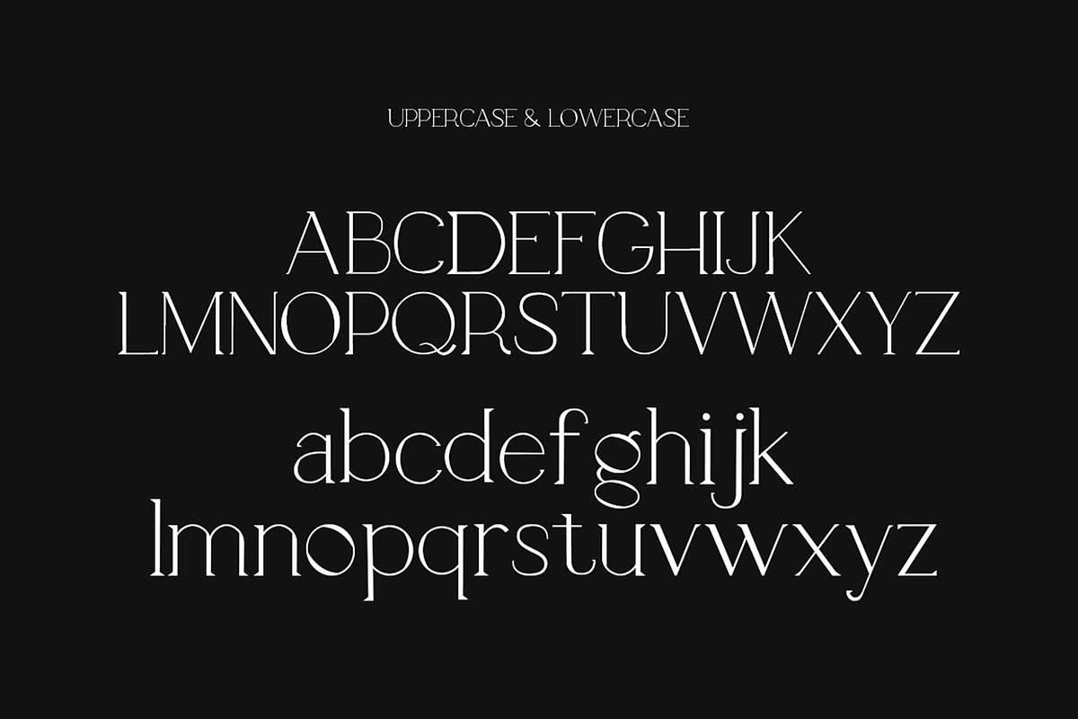 Harss - Minimalist Serif Font, a Serif Font by ONESADYA (Photo 3 of 9)