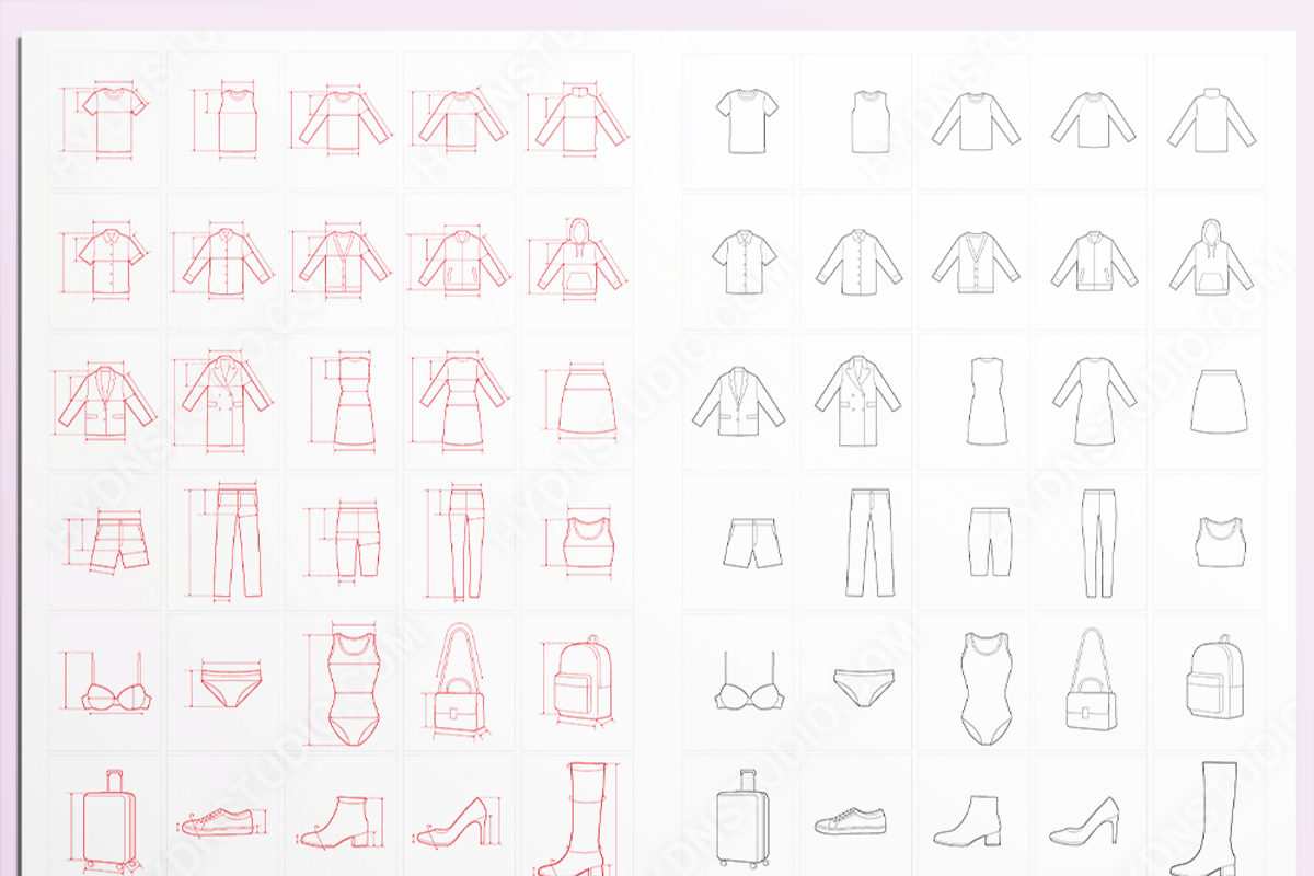 Size check image FashionFlats Design, a Websites & App Template by HYDNSTUDIO (Photo 9 of 12)