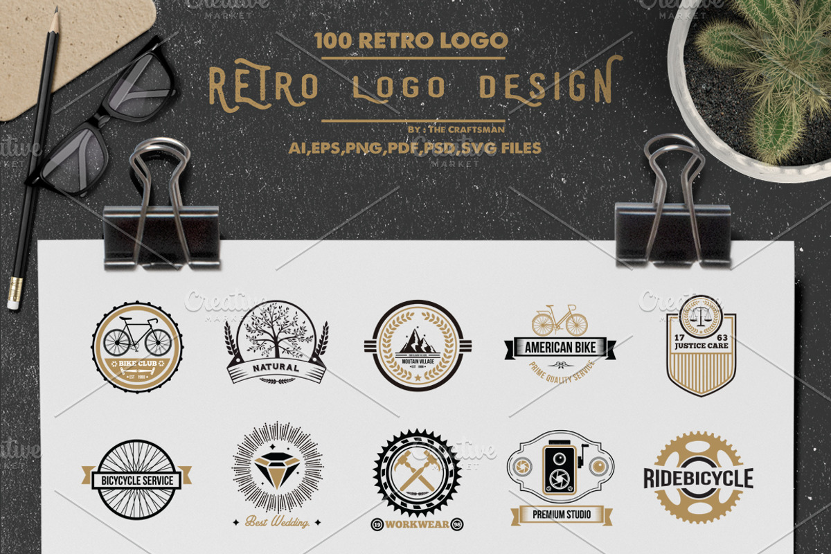 Logo Creation Kit, a Branding & Logo Template by The Craftsman (Photo 10 of 71)