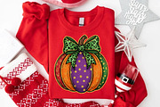 Glitter Fall Pumpkin PNG, an Illustration by Libby Wishes (Thumbnail 7 of 8)