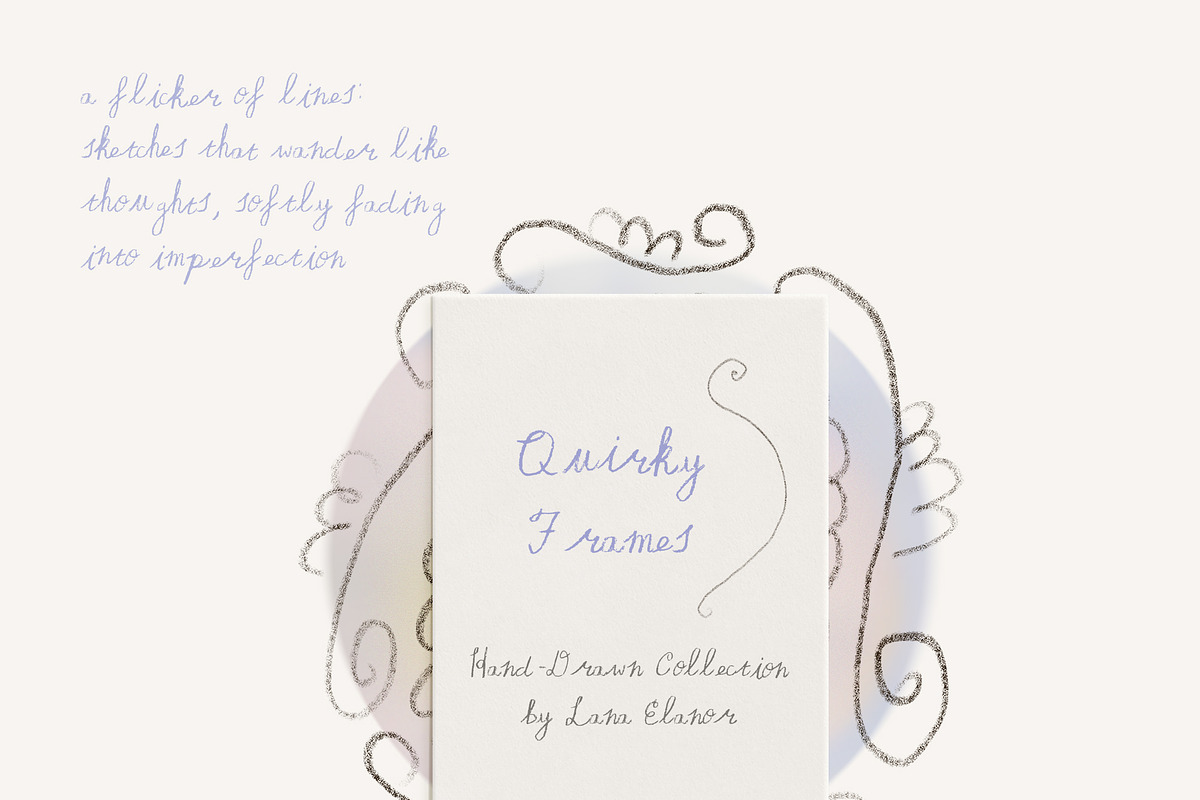 Quirky Hand-Drawn Line Frames, an Object Graphic by Lana Elanor (Photo 3 of 11)