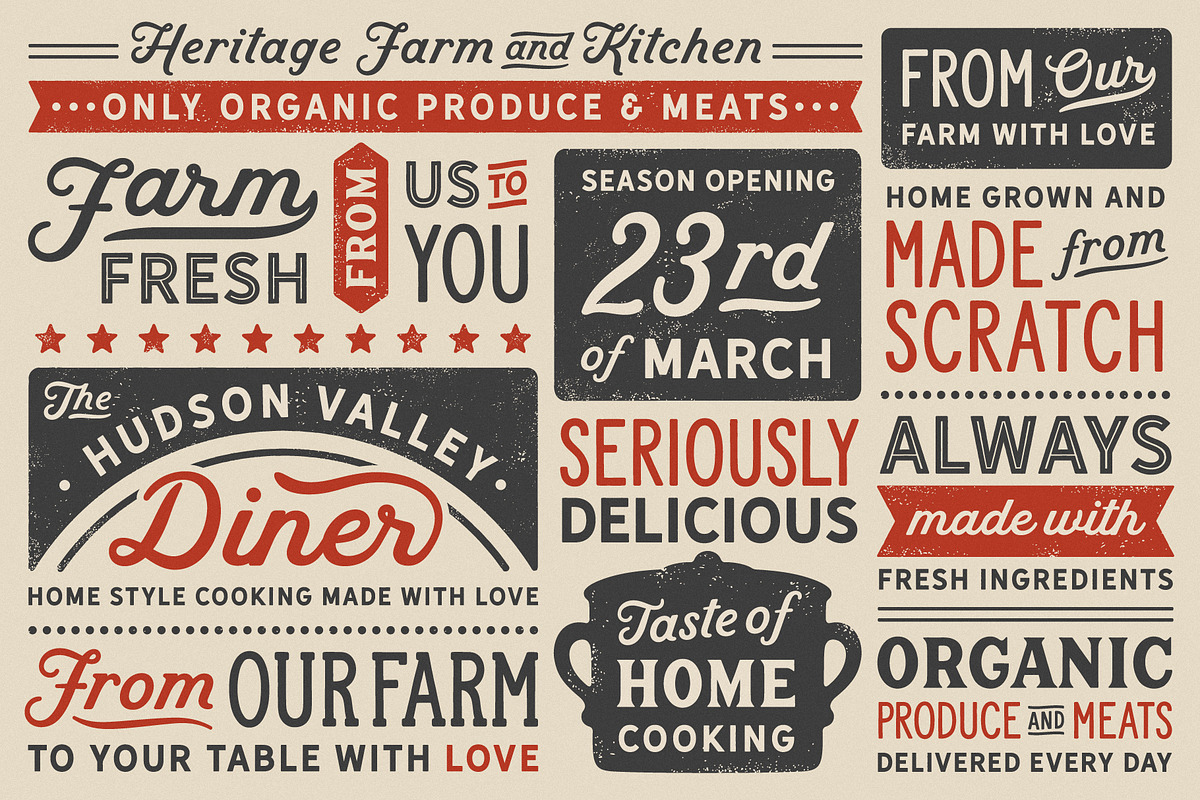 Hanley Pro Font Collection, a Script Font by DISTRICT 62 STUDIO (Photo 10 of 17)