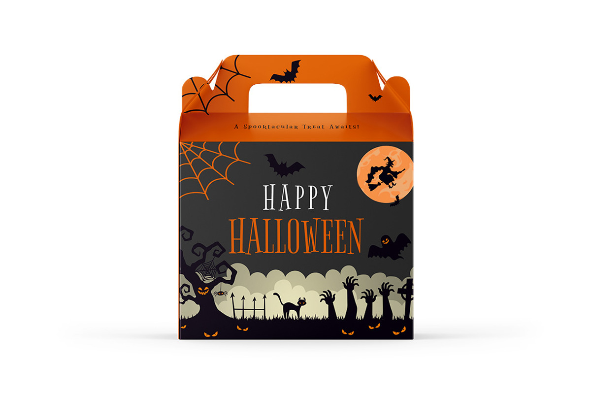 Halloween Box Mockups, a Packaging Mockup by Mockups Planet (Photo 2 of 5)