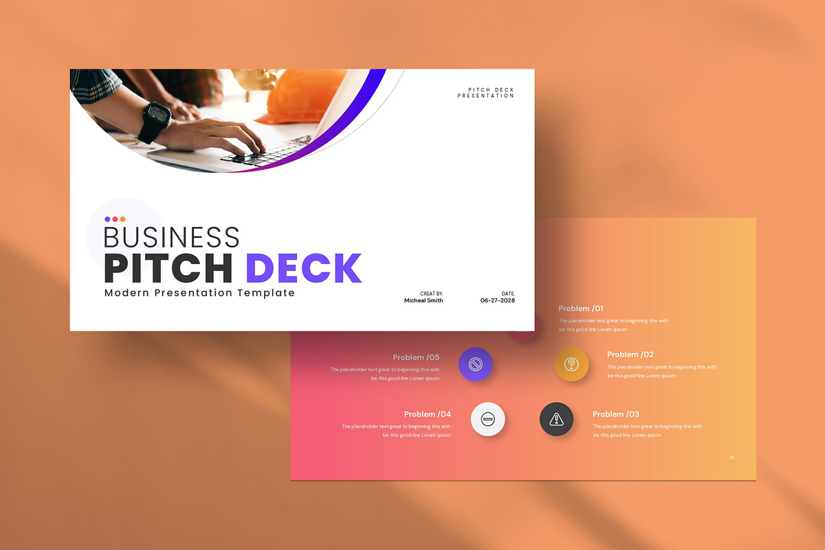 Business Pitch Deck Presentation preview 2