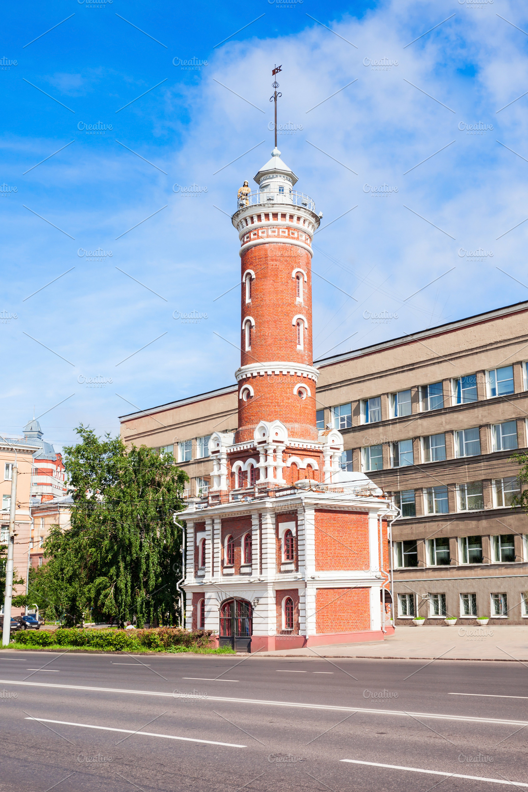 Fire Lookout Tower, Omsk, a Photo by saiko3p