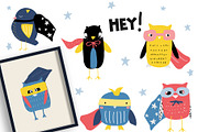 Party for superheroes, an Animal Illustration by Viktoria Siarova (Thumbnail 3 of 8)