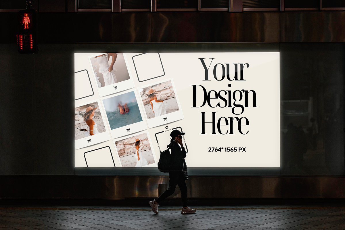 Exterior Digital Screen Mockup, an Advertising Mockup by GearShift (Photo 5 of 5)