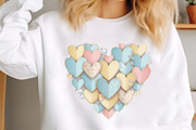 Hand Painted Valentine’s Day Heart P, an Illustration by designcity5 (Thumbnail 2 of 9)