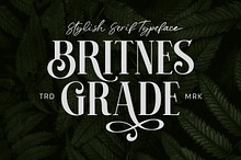 Britnes Grade - Stylish Serif