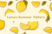 Lemon Vector Pattern, a Pattern Graphic by Laimmilka (Thumbnail 1 of 3)