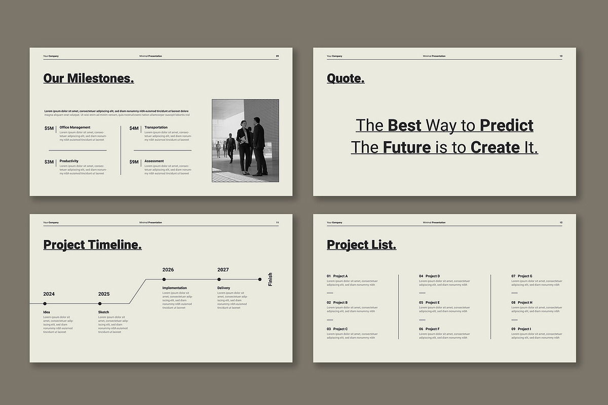 Project Proposal Presentation PPT, a Presentation Template by Mighty-Slide (Photo 4 of 6)