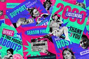 Instagram Posts Template for Podcast, a Social Media Template by JoanaCelina (Thumbnail 4 of 7)