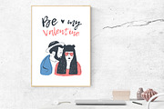 Happy Valentine's day cards set, a Decorative Illustration by Good Studio (Thumbnail 7 of 10)