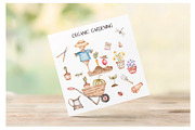 Watercolor Garden Collection, a Work Illustration by MayaNavits (Thumbnail 9 of 13)