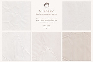 CREASED Wrinkled Paper Pack