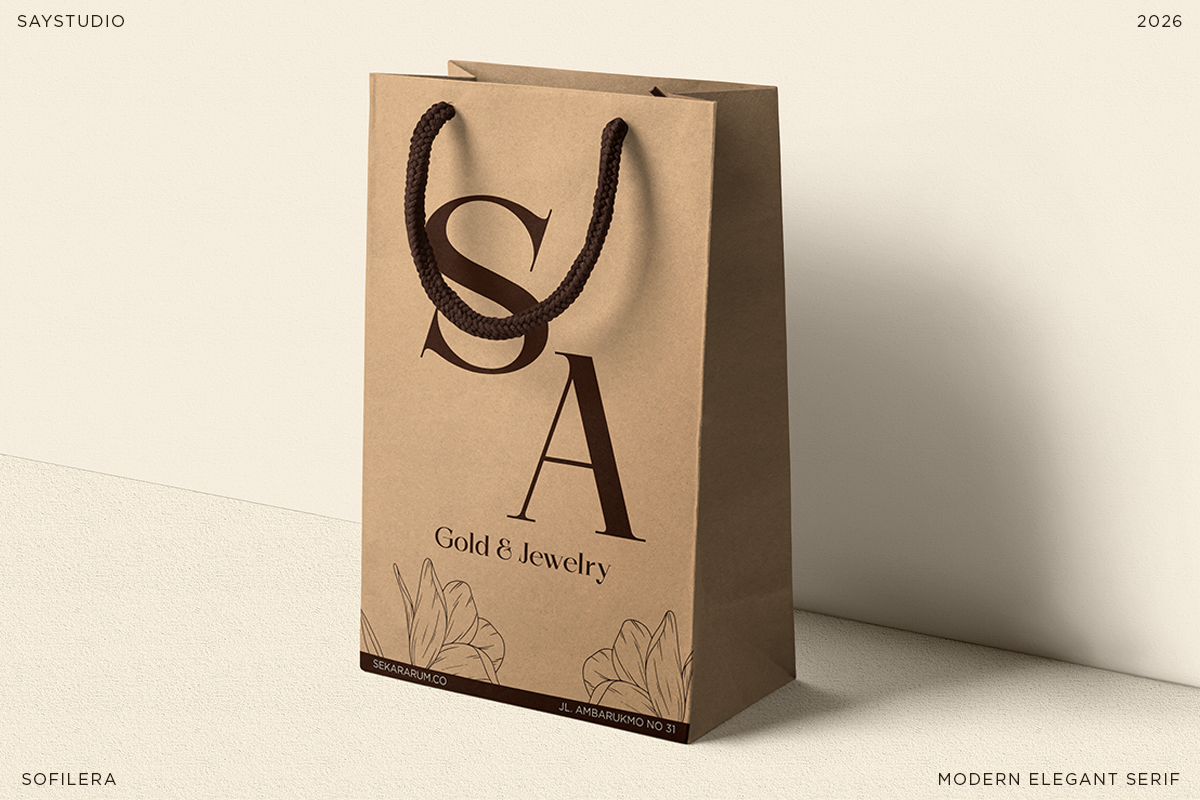 Sofilera - elegant modern serif, a Serif Font by Say Studio (Photo 8 of 13)
