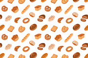 Bakery and pastry seamless pattern, a Pattern Graphic by Good Studio (Thumbnail 2 of 4)