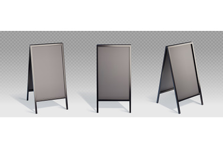 Advertising easel stand, sign board, an Object Illustration by art PVP - market
