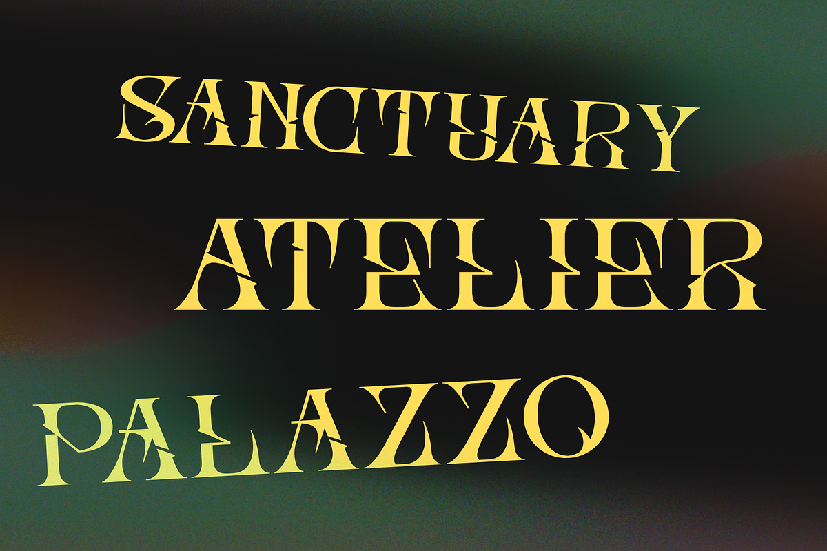 Modern Logo Font - Abho Luxury, a Serif Font by Nirmana Visual (Photo 2 of 8)
