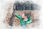 Watercolor Painting Photo Effect, an Action Add-On by infinitygraphics01 (Thumbnail 4 of 5)
