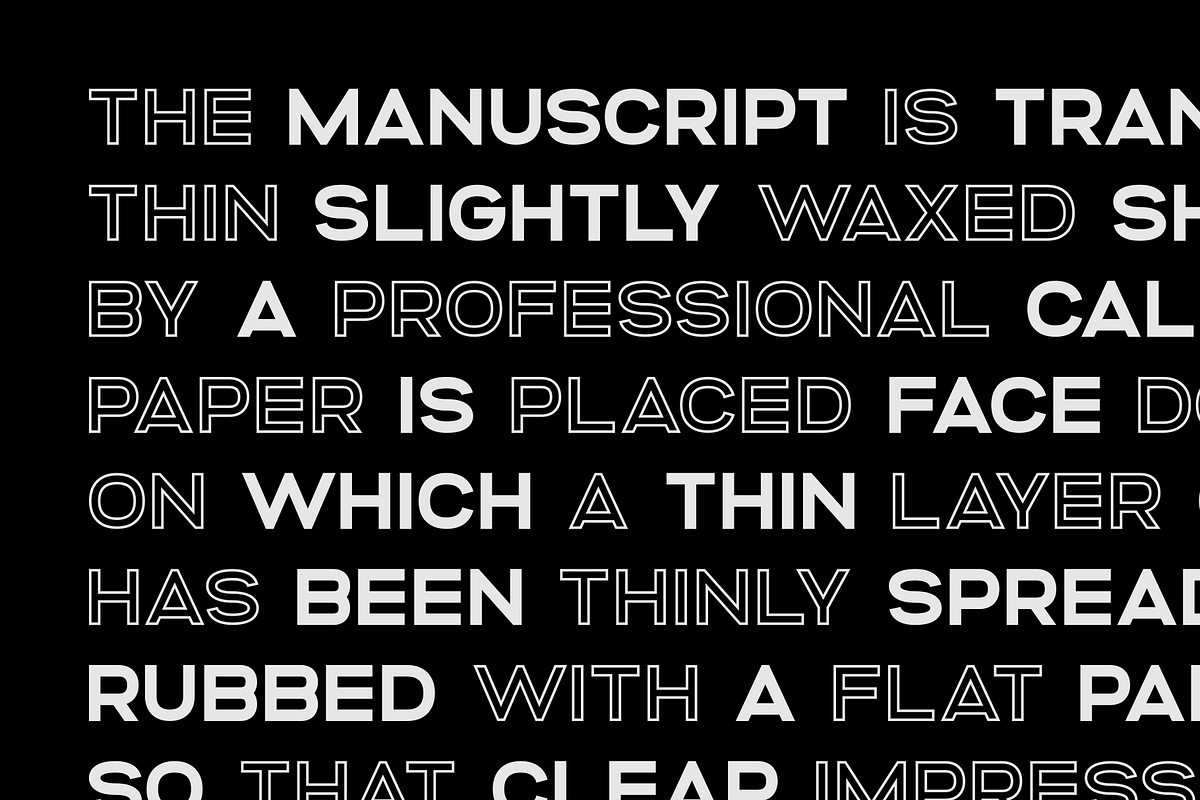 Altero – Font Family, a Font by Stefano Giliberti (Photo 10 of 10)