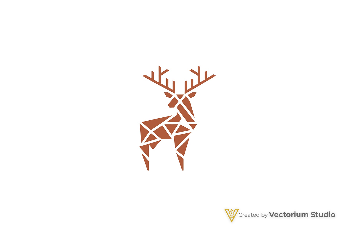 Geometric Deer Abstract Logo, a Branding & Logo Template by Vectorium Studio (Photo 6 of 11)