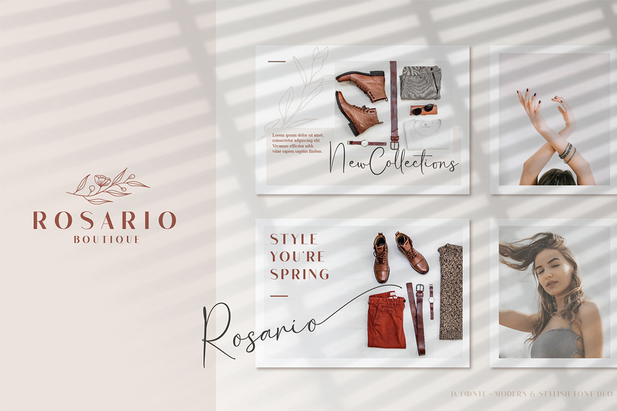 La Foonte | Sans Script Font Duo, a Sans Serif Font by Almeera Std (Photo 3 of 20)