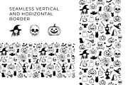 Creepy Cute Halloween: Doodle Set, a Seasonal Illustration by VasilkovS (Thumbnail 2 of 5)