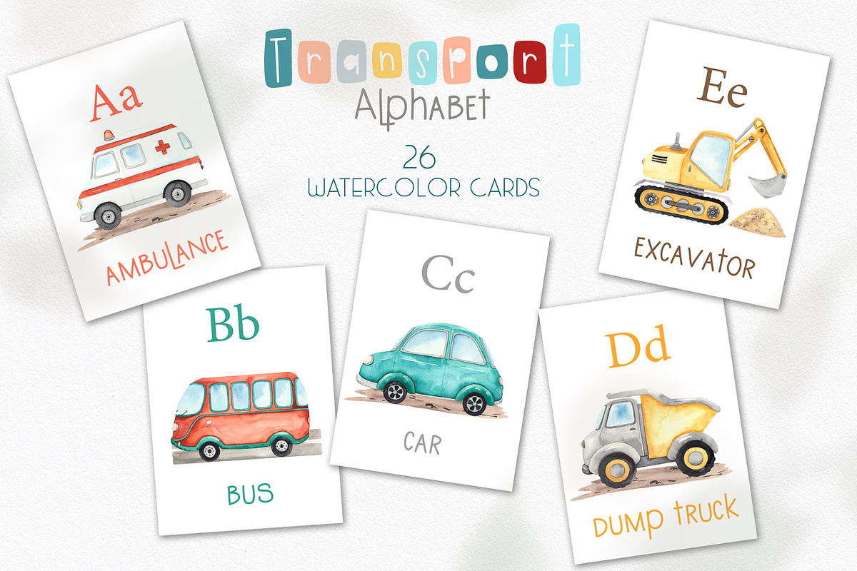 Transport BUNDLE 4 in 1, an Object Graphic by Ana-Sakuta (Photo 4 of 28)