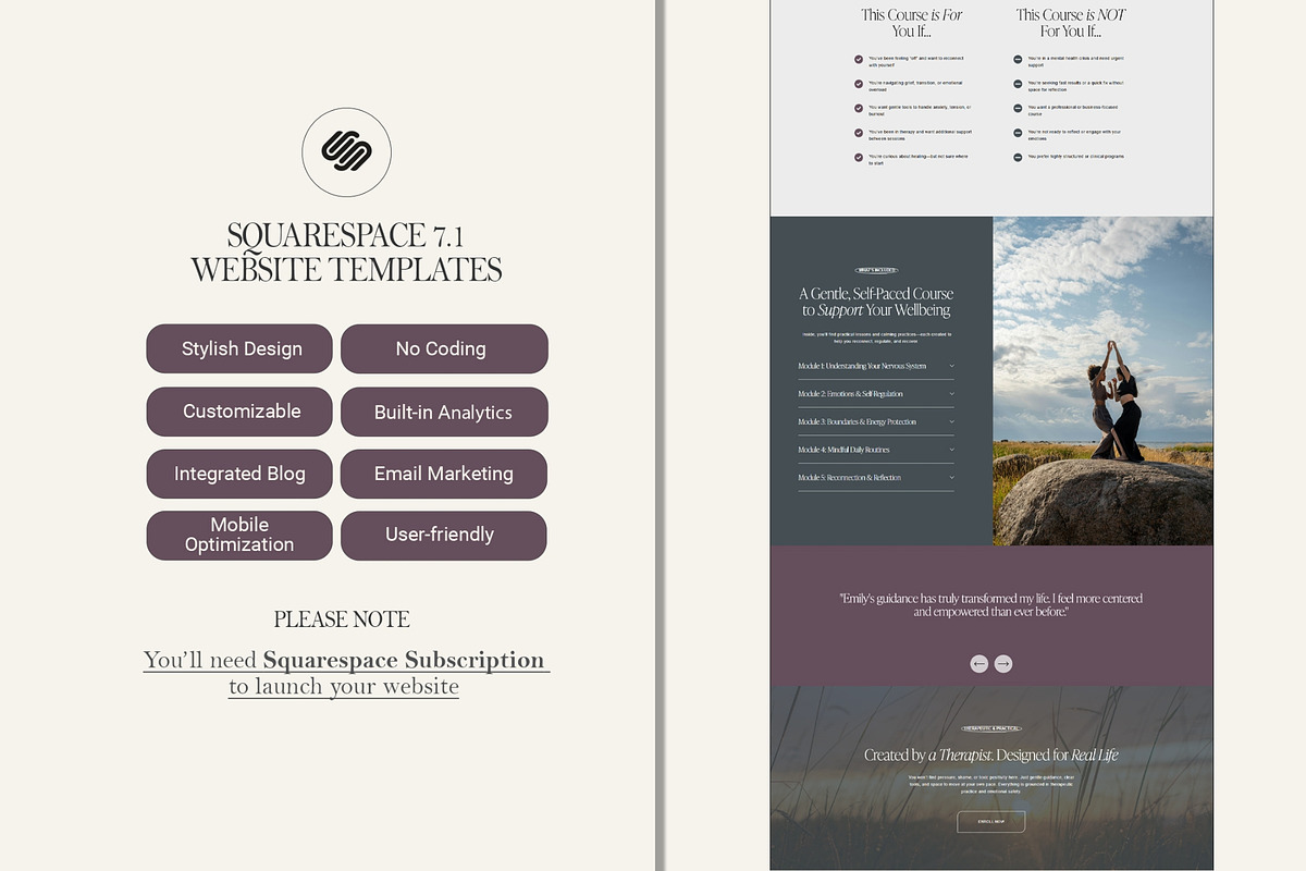 Sales Page Website Template, a Squarespace Template by 3.14&Co (Photo 6 of 11)