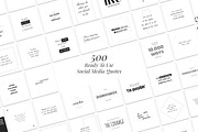 500 Social Media Quotes, a Social Media Template by Web Donut (Thumbnail 3 of 11)