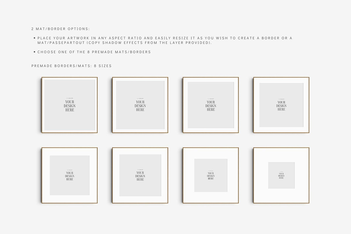 Frame Mockup 1:1 Square, a Mockup by DESIGN BY nube (Photo 3 of 15)