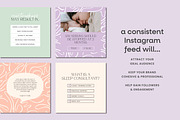 Sleep Consultant Instagram Templates, a Social Media Template by Templatez.Co (Thumbnail 5 of 6)