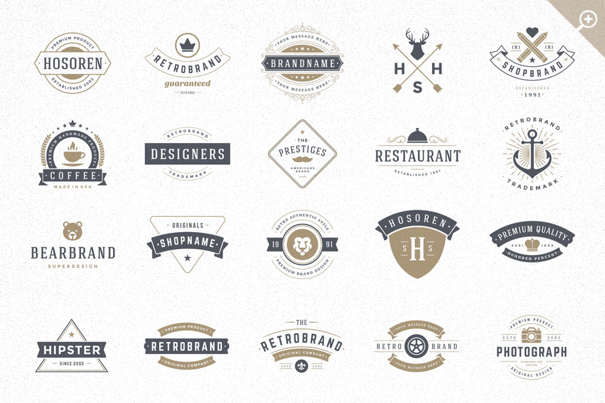 420 Vintage logotypes and badges, a Branding & Logo Template by Vasya Kobelev (Photo 3 of 5)