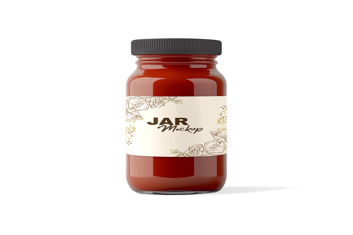 Jar Mockup, a Cups & Container Mockup by mockupbuys (Photo 18 of 26)