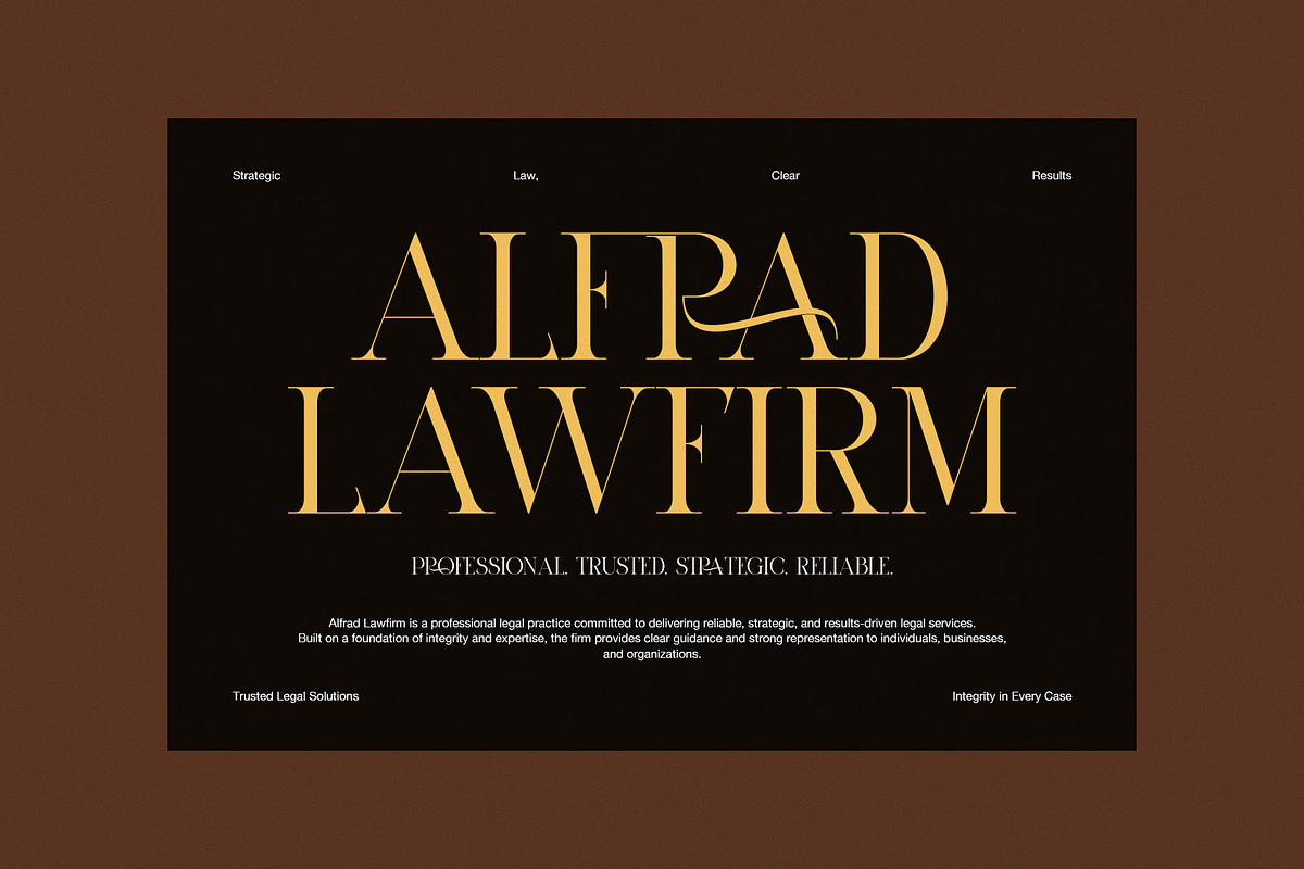 Brand Elegant Serif Font, a Serif Font by Graphicxell (Photo 2 of 8)