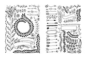 800+ DOODLE ELEMENTS SET, a Templates & Theme by karakotsya (Thumbnail 22 of 24)
