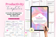 2024 Productivity Planner, a Print Template by PlannersByBee (Thumbnail 1 of 3)