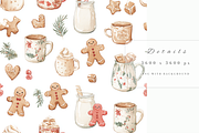 Christmas Cocoa Seamless Pattern, an Illustration by Pati Charm Studio (Thumbnail 5 of 7)