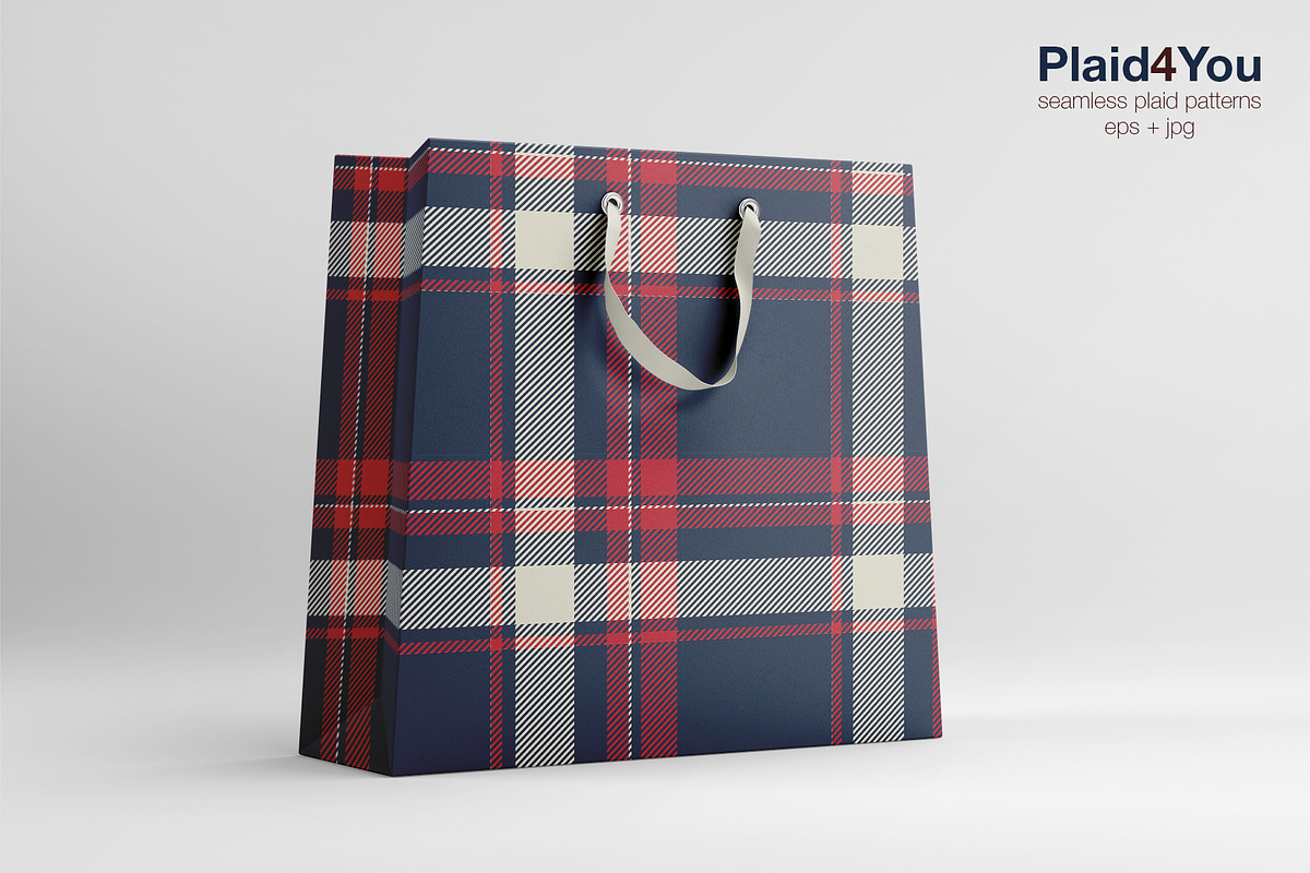 #51 Shirt Plaid Patterns EPS + JPG, a Pattern Graphic by Plaid4You (Photo 7 of 9)