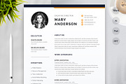 Resume / CV, a Resume Template by Aspect_Studio (Thumbnail 1 of 4)