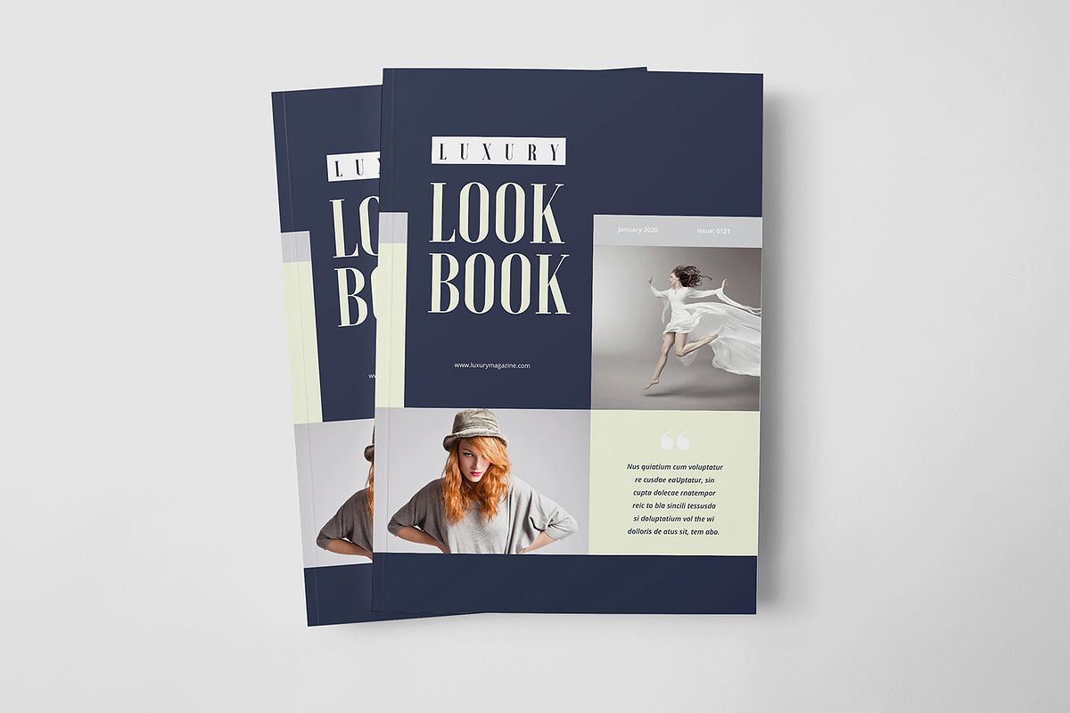 Luxury LookBook Magazine, a Magazine Template by Layout Design (Photo 1 of 10)