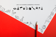 New Year Doodles - Dingbats Font, a Symbol Font by WADLEN (Thumbnail 7 of 8)