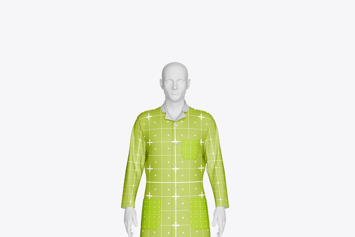 Laboratory Suit Mockup, a Product Mockup by OneVectorStock